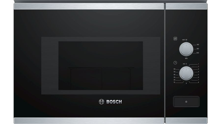 EAN 4242005038701 - Bosch BFL520MS0 microondas Negro, Acero inoxidable Microondas combinado Integrado 20 L 800 W imagen 1