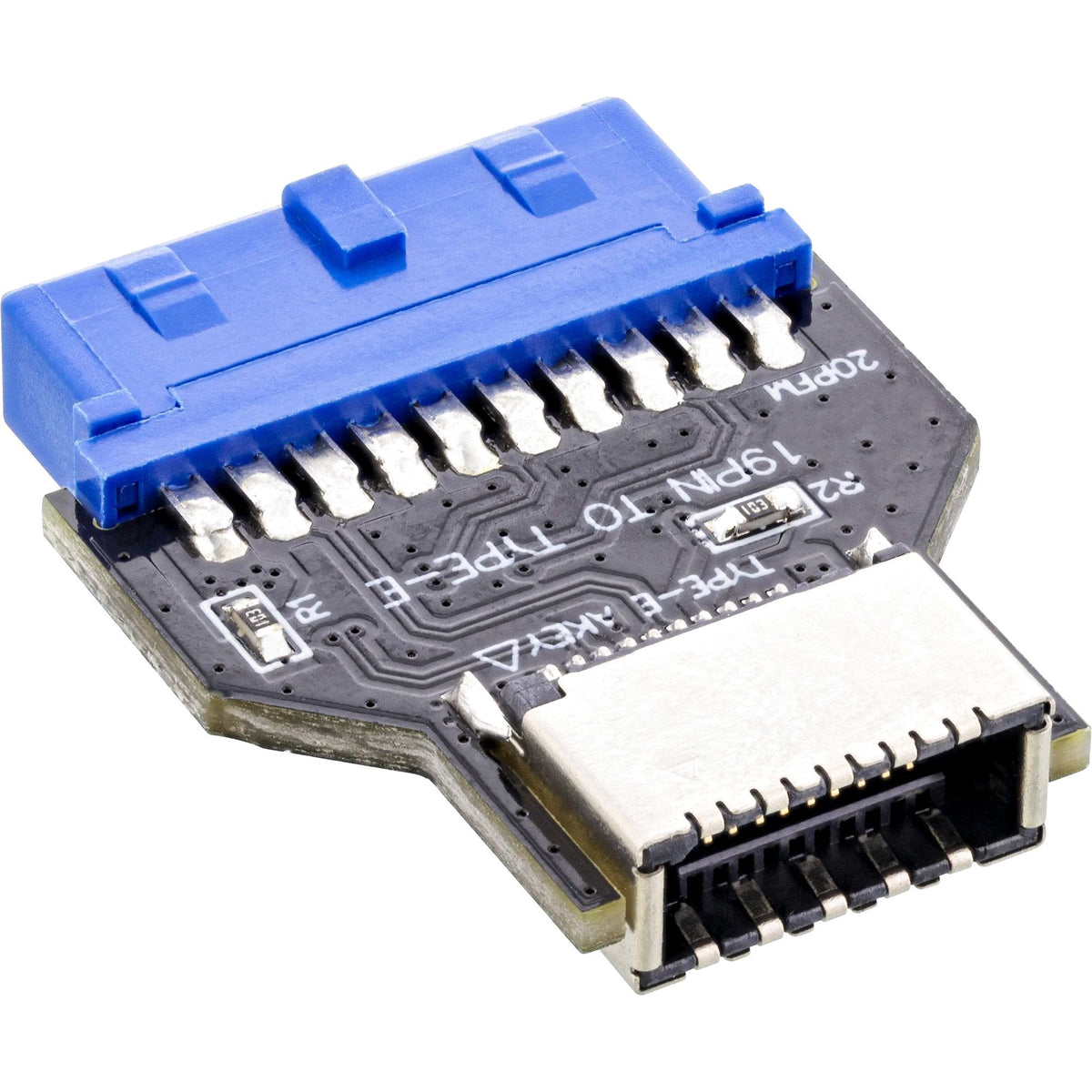 Inline® Usb 3.0 Mainboard A Usb 3.2 Type-E Key-A Adaptador Internal