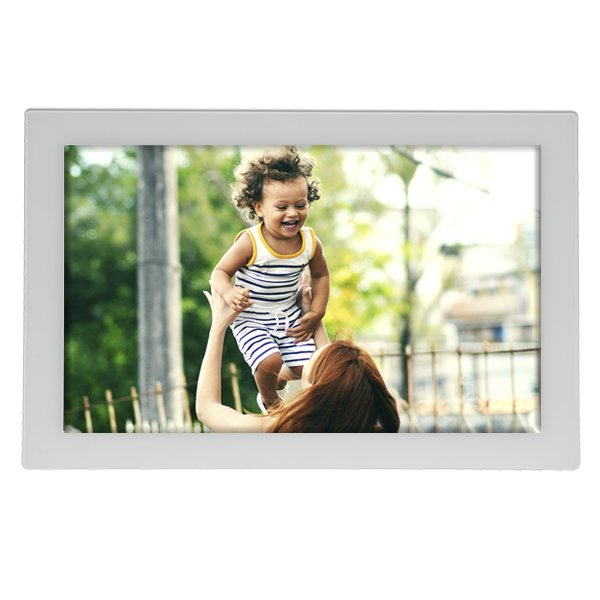 Denver Pff-1037w Marco Fotográfico Digital Blanco 25,6 Cm (10.1") Pantalla Táctil Wifi