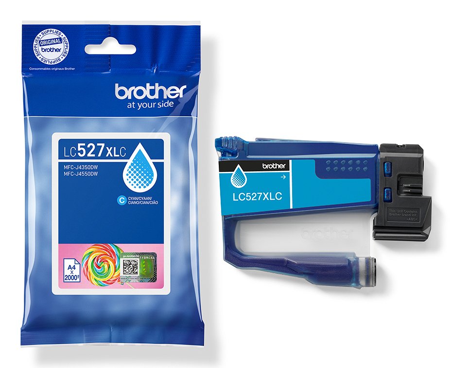 Tinta Brother  Cian De Larga Duracion Lc527xlc 2.000 Paginas