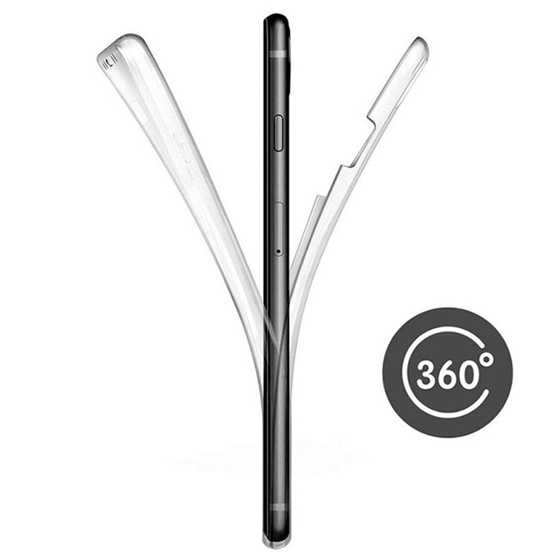 Funda Resistente Para Móvil, De Tipo Transparente, Silicona Semirígida 360º, Cubre Parte Frontal Y Trasera Del Smartphone.
Nada Podrá Destruir Tu Smartphone, Ni Caídas, Ni Golpes, Ni Arañazos... Tanto La Pantalla
