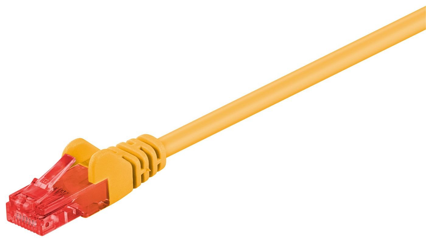 Microconnect B-Utp60025y Cable De Red Amarillo 0,25 M Cat6 U/Utp (Utp)