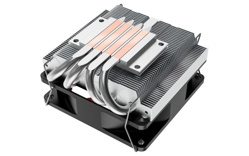 EAN 4044953501180 - Xilence XC041 sistema de refrigeración para ordenador Procesador Enfriador 9,2 cm Negro, Rojo imagen 6