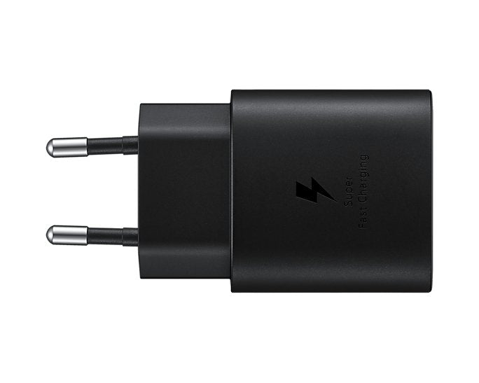 EAN 5715328111080 - Samsung EP-TA800NBEG adaptador e inversor de corriente Interior / exterior 25 W Negro imagen 1