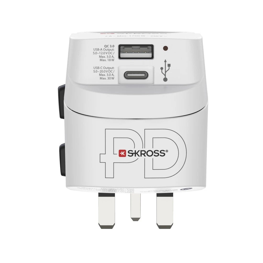 Hama Weltreiseadapter Prolight 0pd, 3-Polig, 30 W