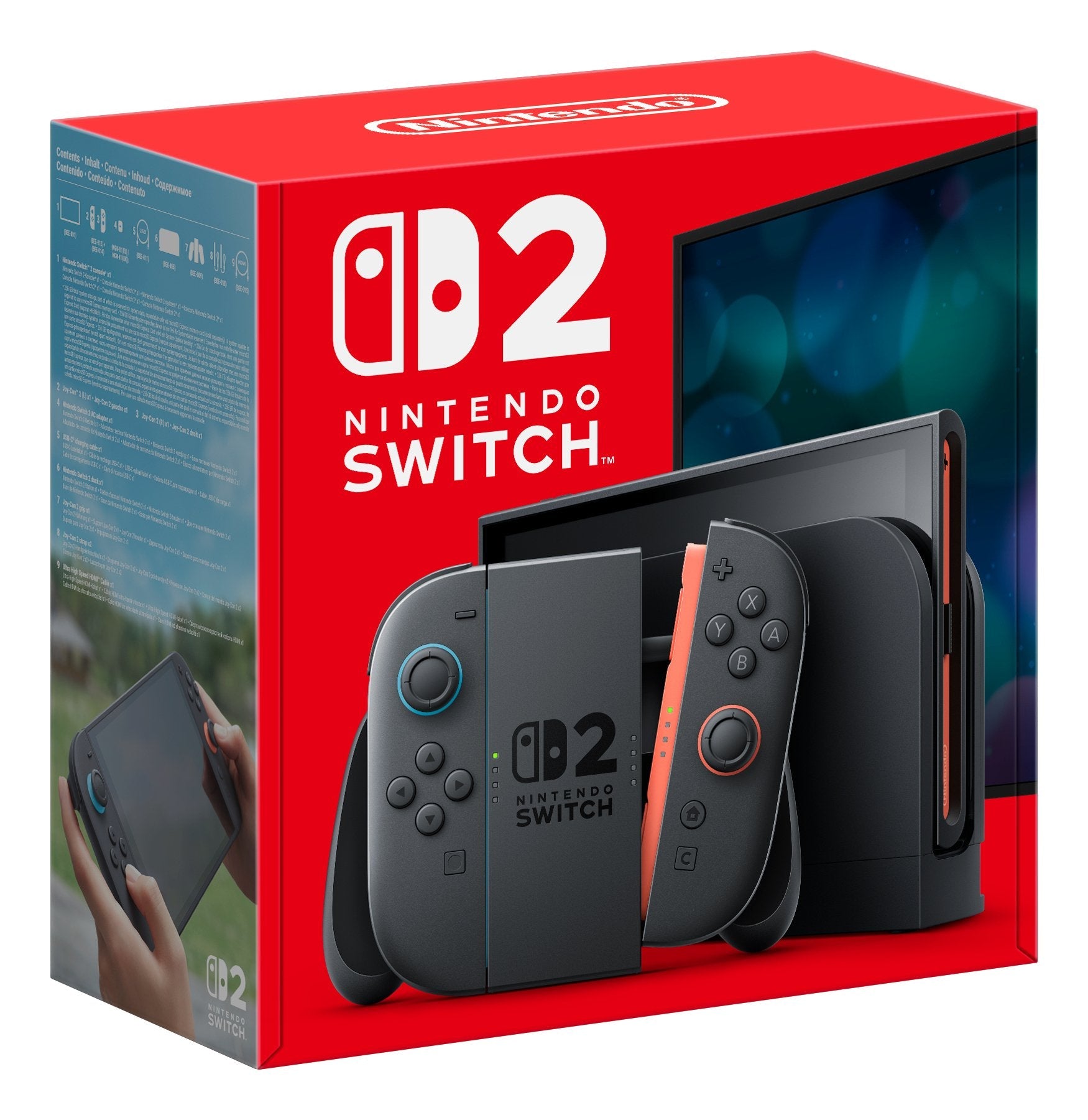 EAN 0045496321444 - Nintendo Switch 2 videoconsola portátil 20,1 cm (7.9") 256 GB Pantalla táctil Wifi Negro imagen 1