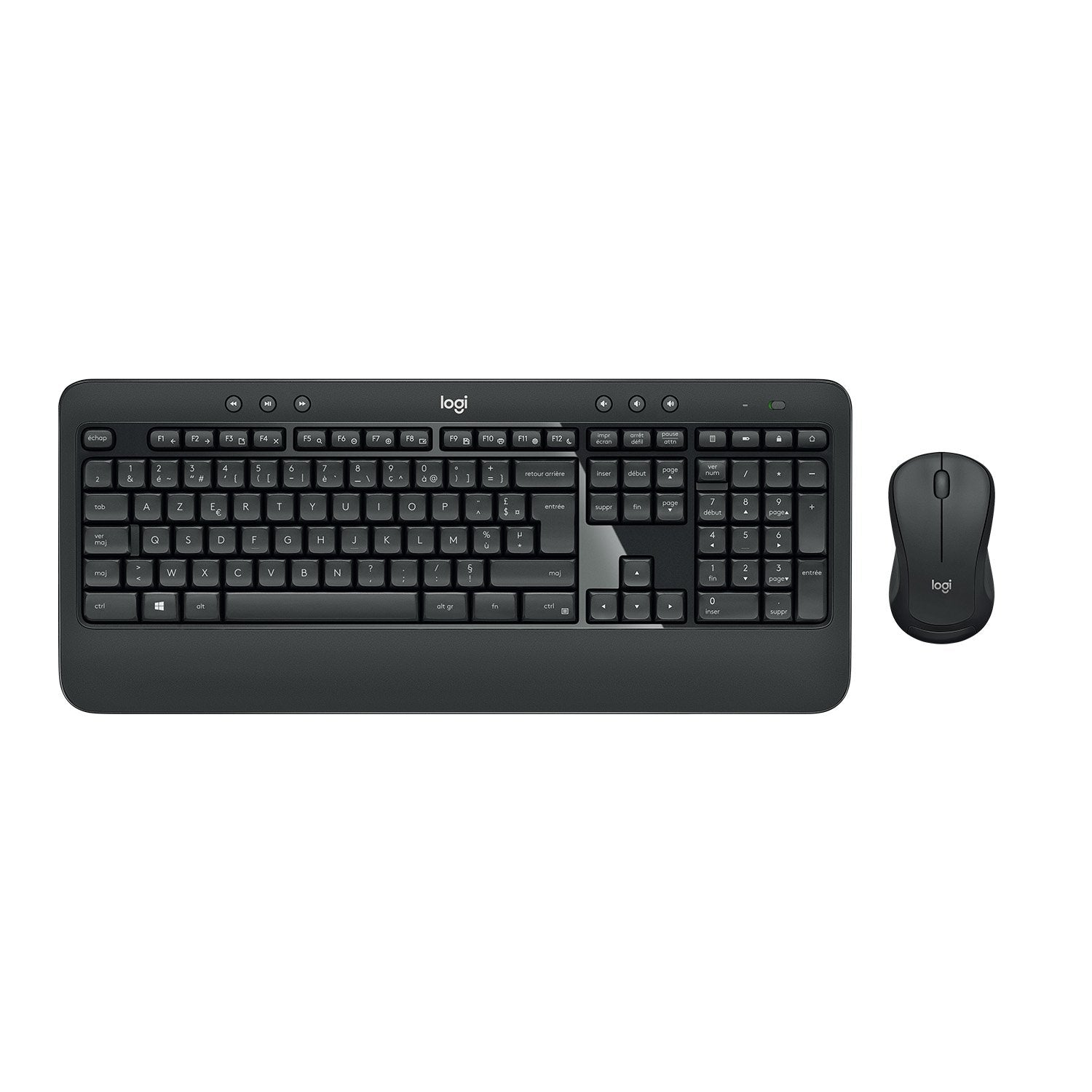 Logitech Mk540 Rf Wireless Azerty Belgisch Schwarz - Weiss