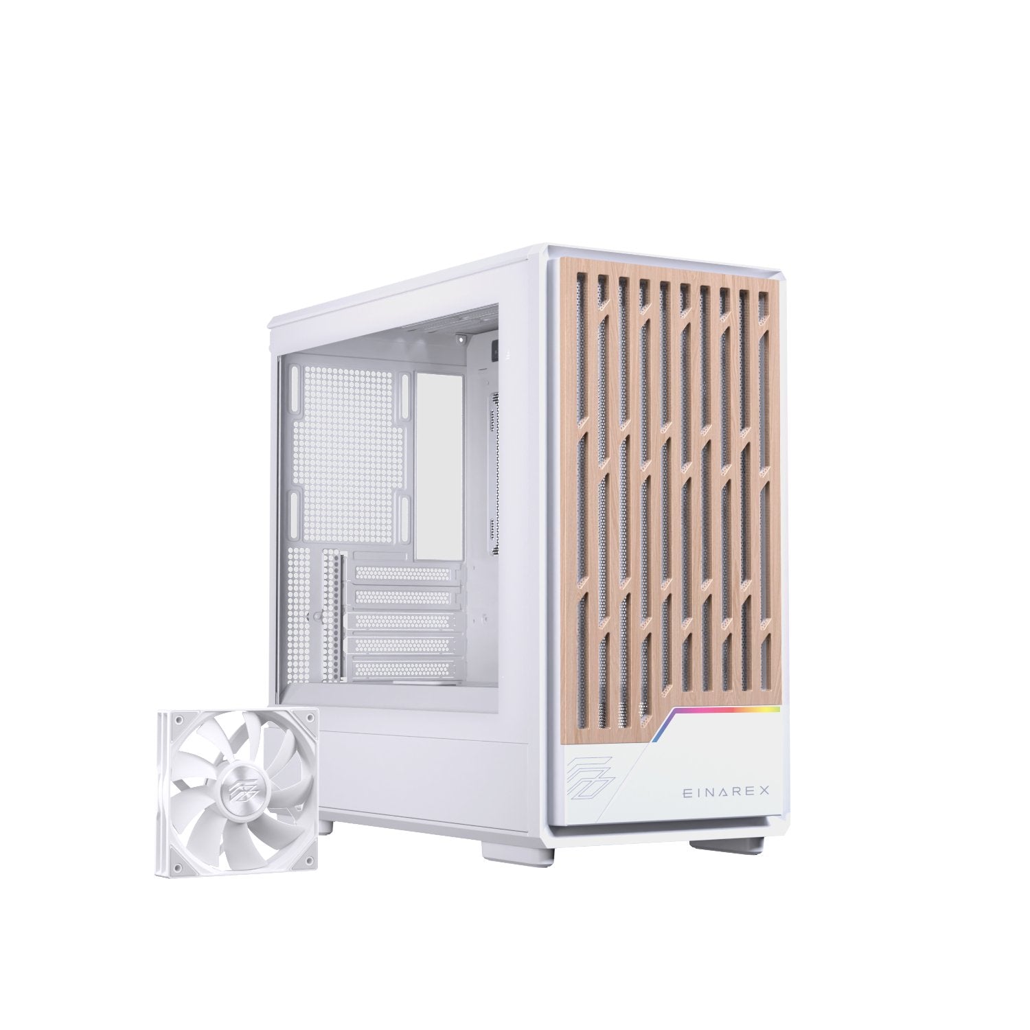 EAN 6977277368932 - Einarex EXCS-PM-400C-W carcasa de ordenador Midi Tower Blanco imagen 6