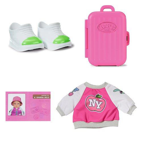 Zapf Creation Baby Born® Conjunto De Viaje Deluxe 43 Cm, Accesorios Para Muñecas 840733