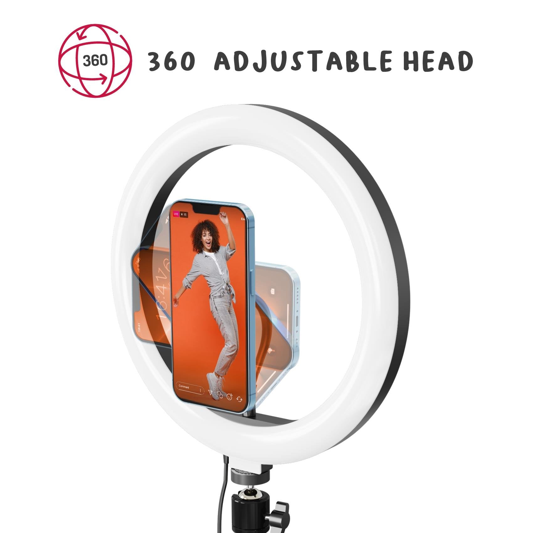 EAN 8021735197775 - Celly CLICKGHOSTUSB tripode Smartphone 3 pata(s) Negro imagen 4