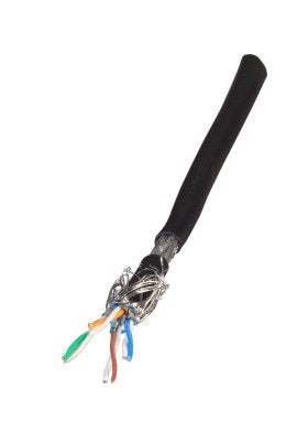 Efb Rohcable Cat7 S Ftp Lszh 100.00m Ring Schwarz