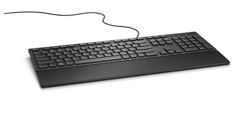 Wired Pan Nordic Keyboard  With Multimedia Functions