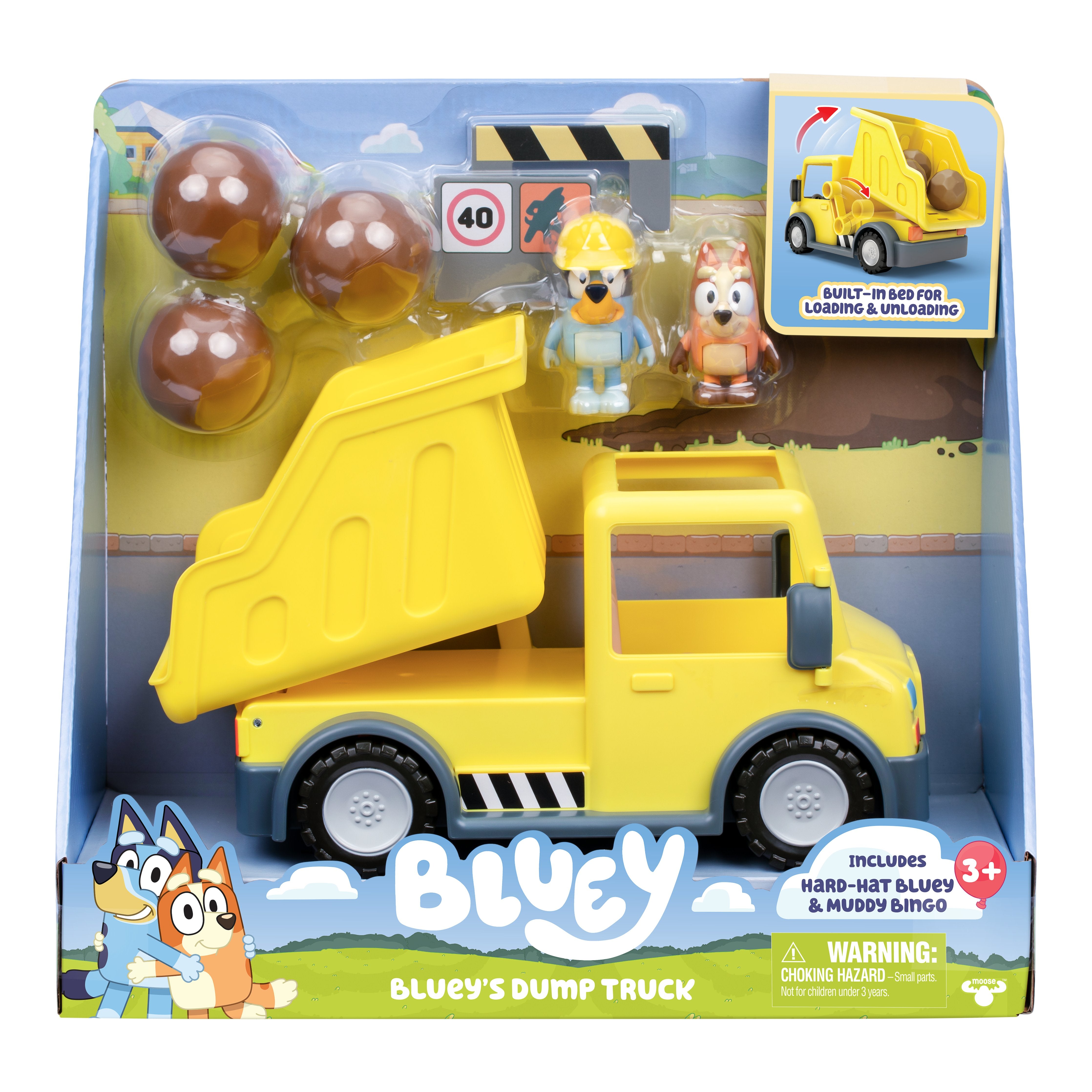 EAN 0630996176733 - Moose Toys Bluey's Dump Truck imagen 1