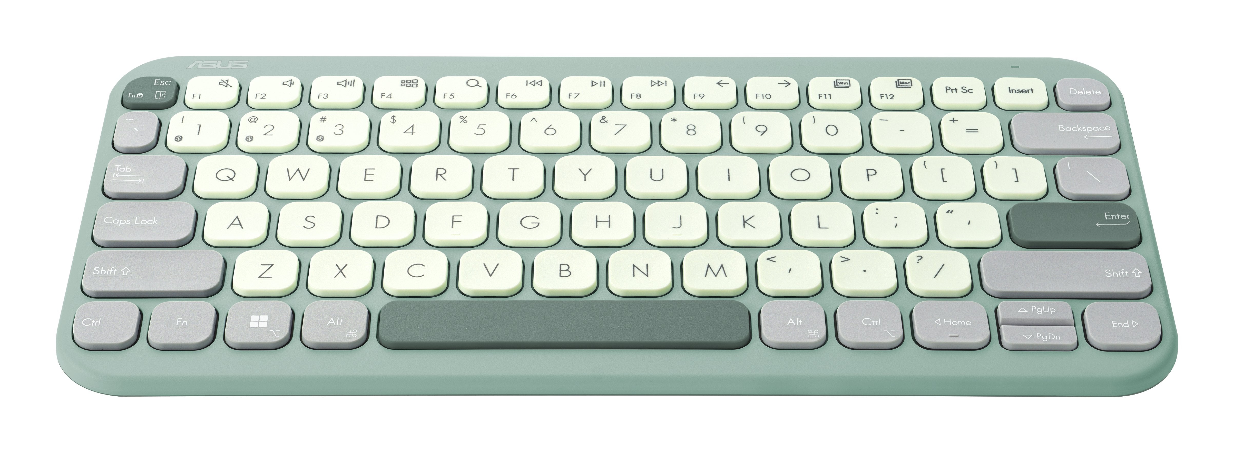 Asus Marshmallow Keyboard Kw100 Teclado Hogar Bluetooth Inglés De Ee. Uu. Verde