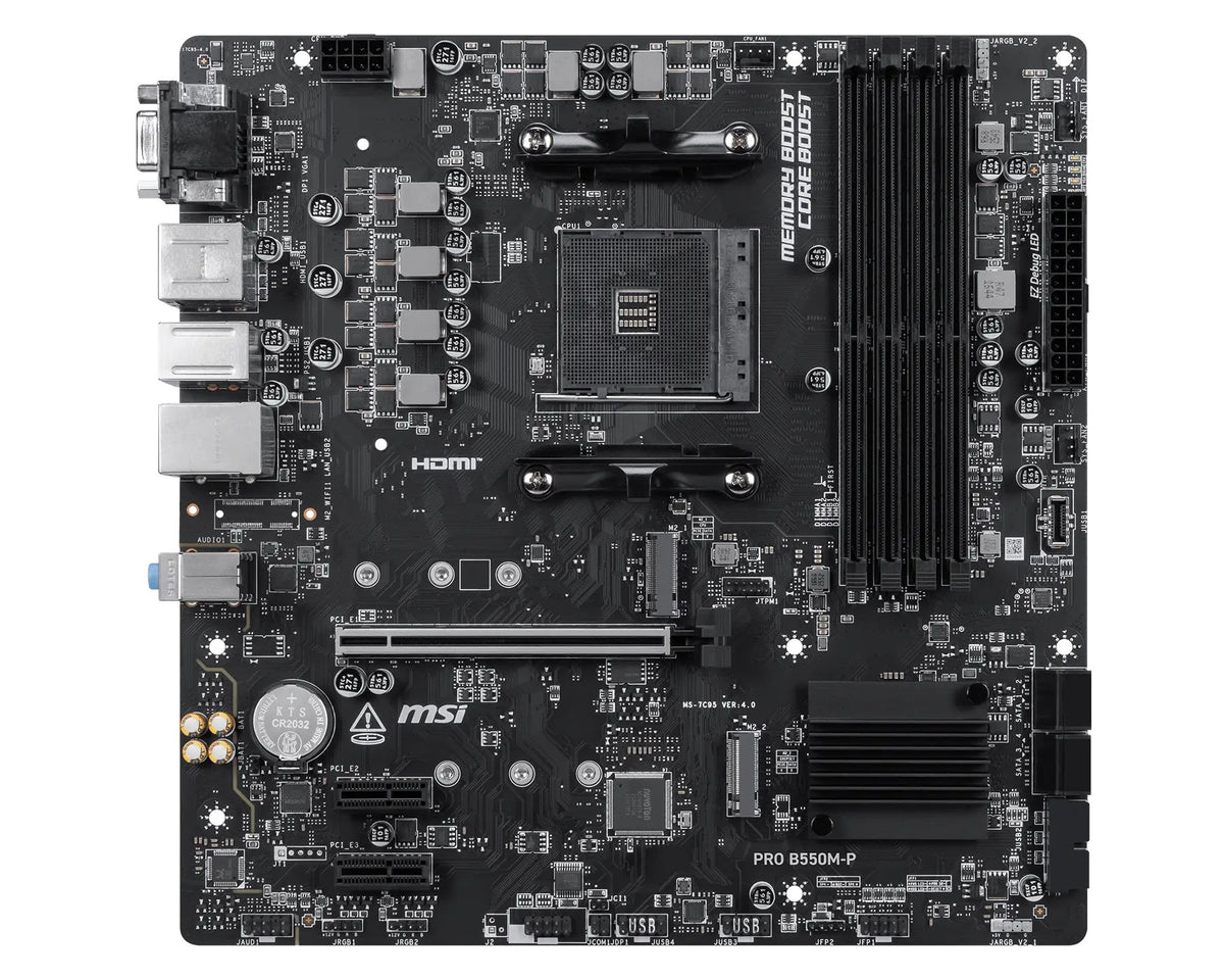 EAN 4711377453547 - MSI PRO B550M-P placa base AMD B550 Zócalo AM4 ATX imagen 2
