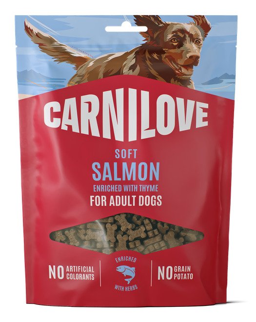 Carnilove Dog Soft  Snack Salmon With Thyme Small Bite 200 G