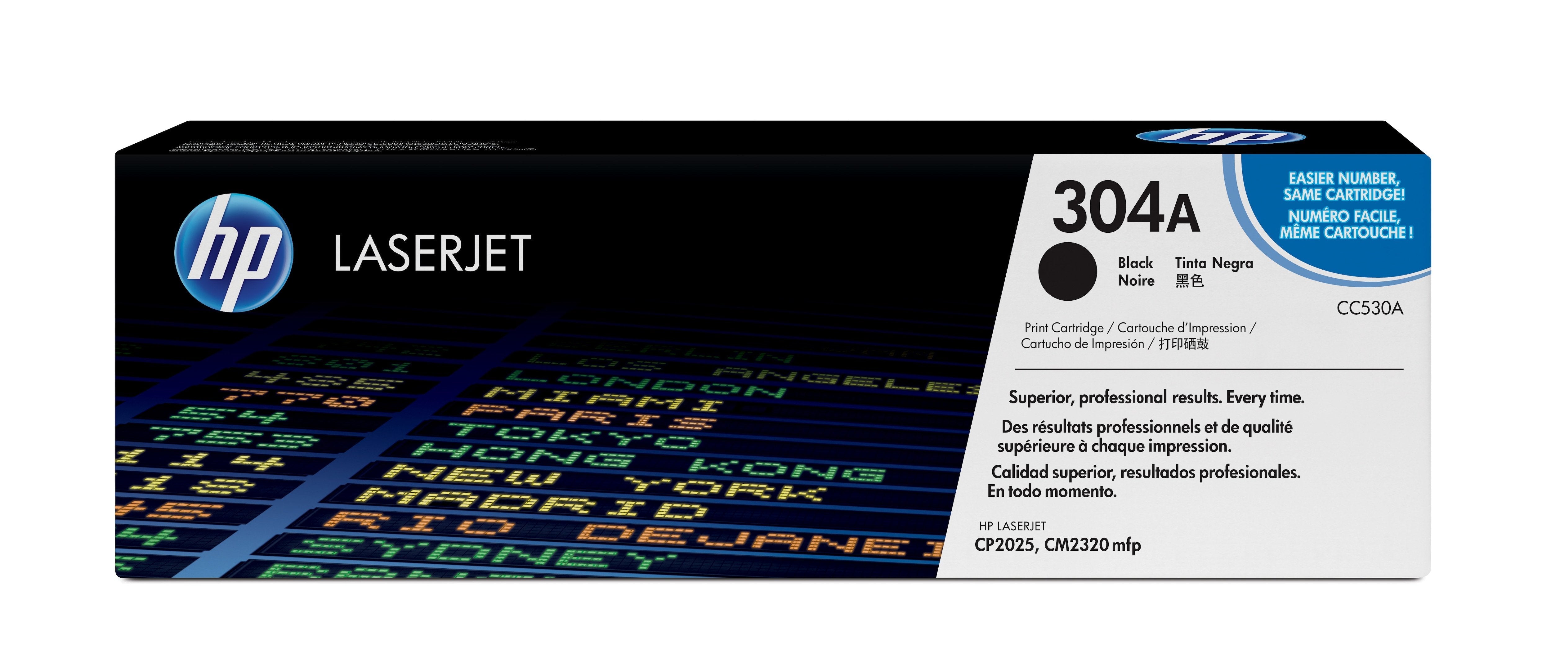 Toner Original Hp 304a Negro - Cc530a Pag-3500