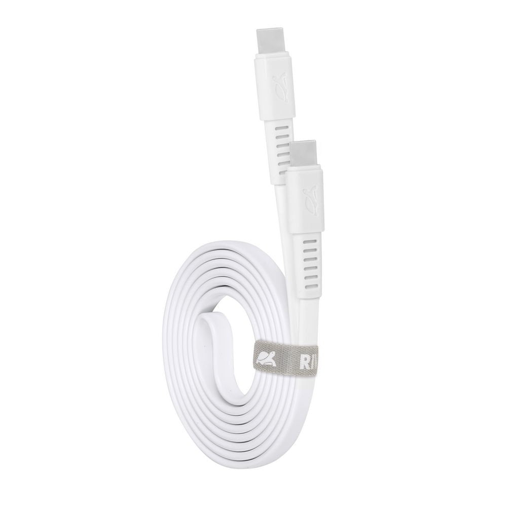 Cable Usb-C To Usb-C 1.2m/White Ps6005 Wt12 Rivacase
