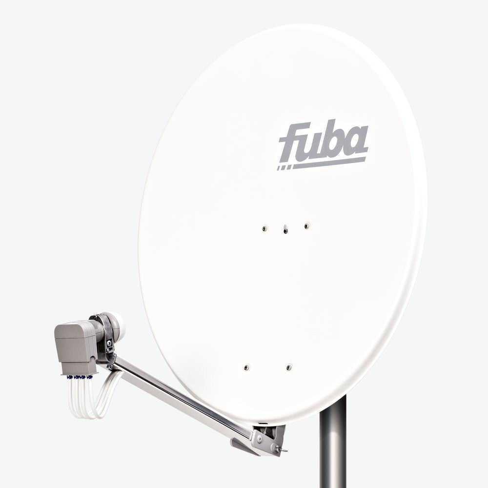 Fuba Dal 800 W Satellitenantenne Blanco84x74cm Aluminio - Sat-Antena