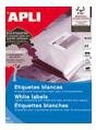EAN 8410782017967 - APLI 01796 etiqueta autoadhesiva Blanco 4000 pieza(s) imagen 1