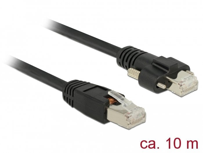 EAN 4043619856725 - DeLOCK 85672 cable de red Negro 10 m Cat6 S/FTP (S-STP) imagen 2