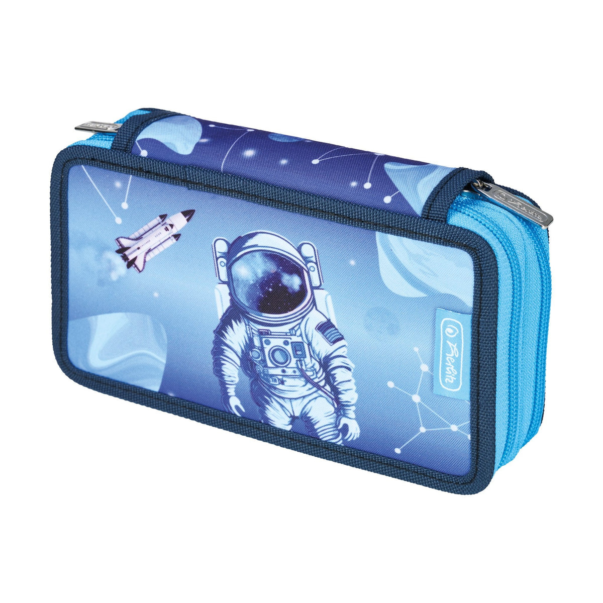 Herlitz Doppeletui 23 Piezas Cosmic Explorer