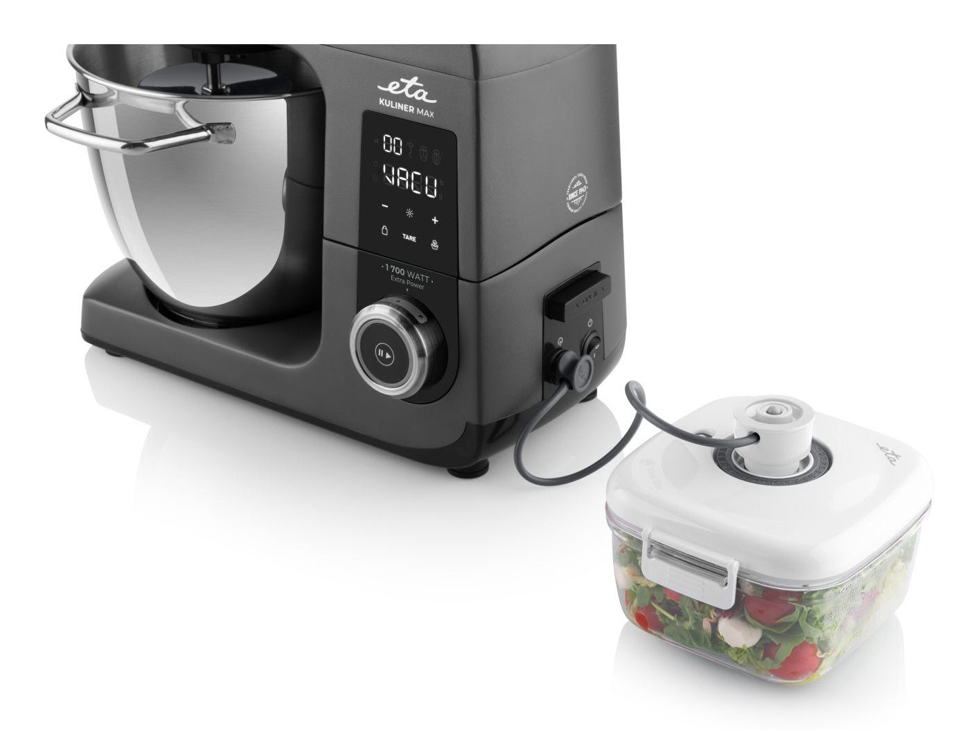 EAN 8590393376827 - Eta Gratus Kuliner II Max robot de cocina 1700 W 6,7 L Gris Balanza integrada imagen 9