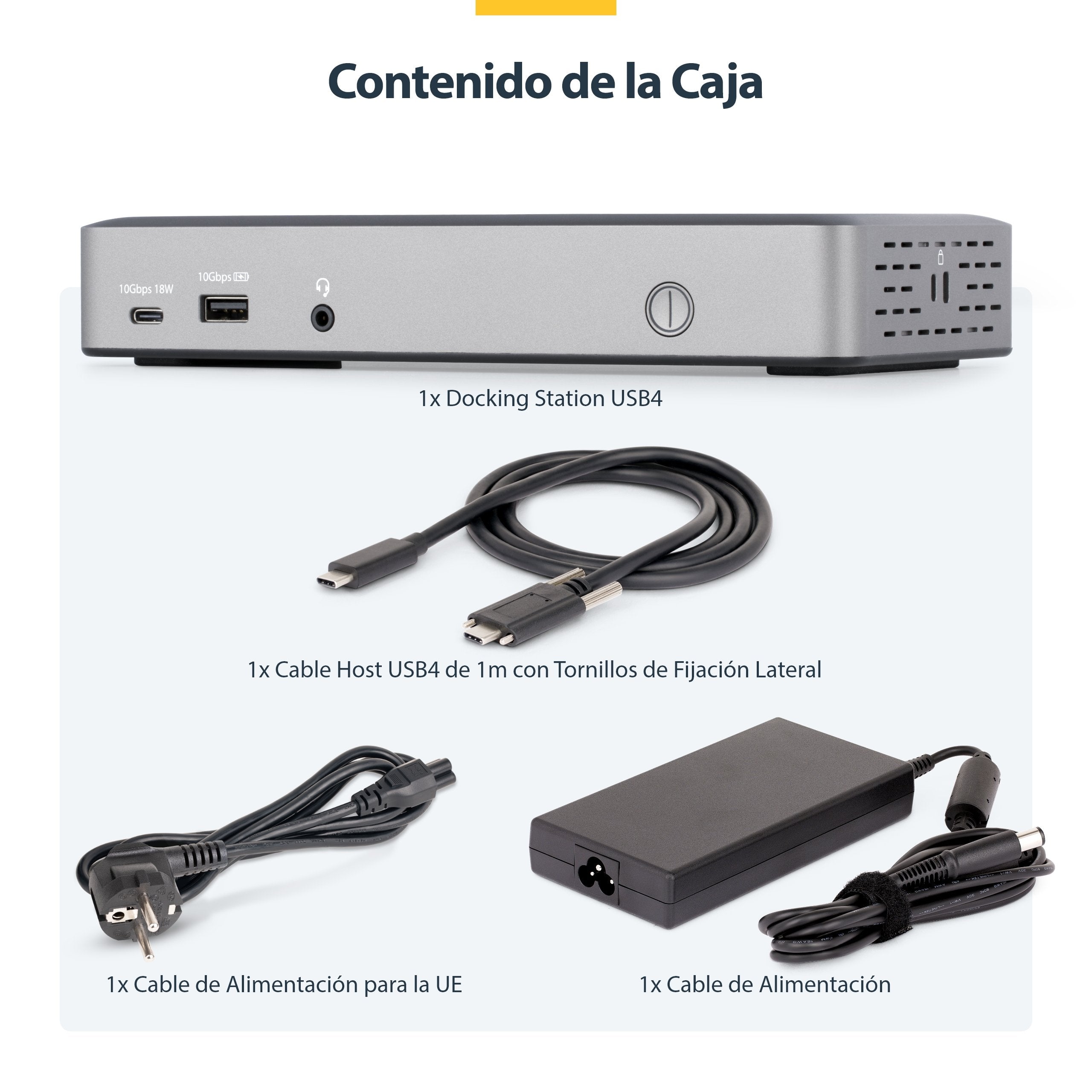 EAN 65030902885 - StarTech.com 150UE-USB4DOCKTRIPLE base para portátil y replicador de puertos Alámbrico Gris imagen 16