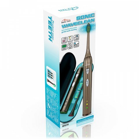 EAN 5906453165103 - Media-Tech SONIC WAVECLEAN Adulto Marrón imagen 11