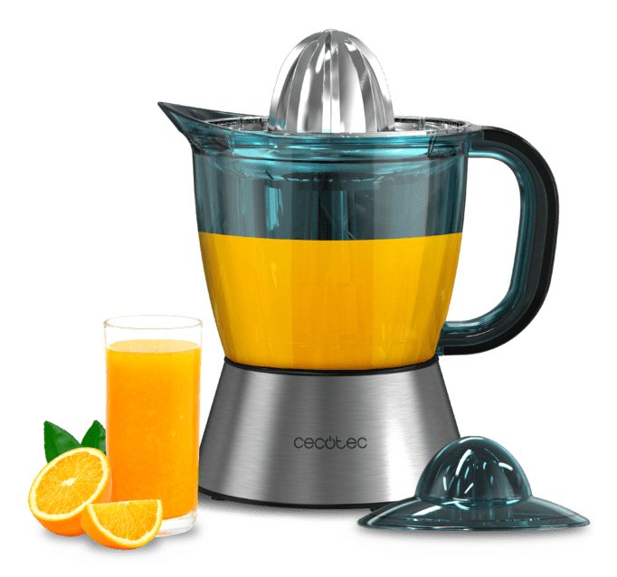 EAN 8435484043946 - Cecotec Zitra prensa de cítricos eléctricos 1 L 60 W Acero inoxidable imagen 1