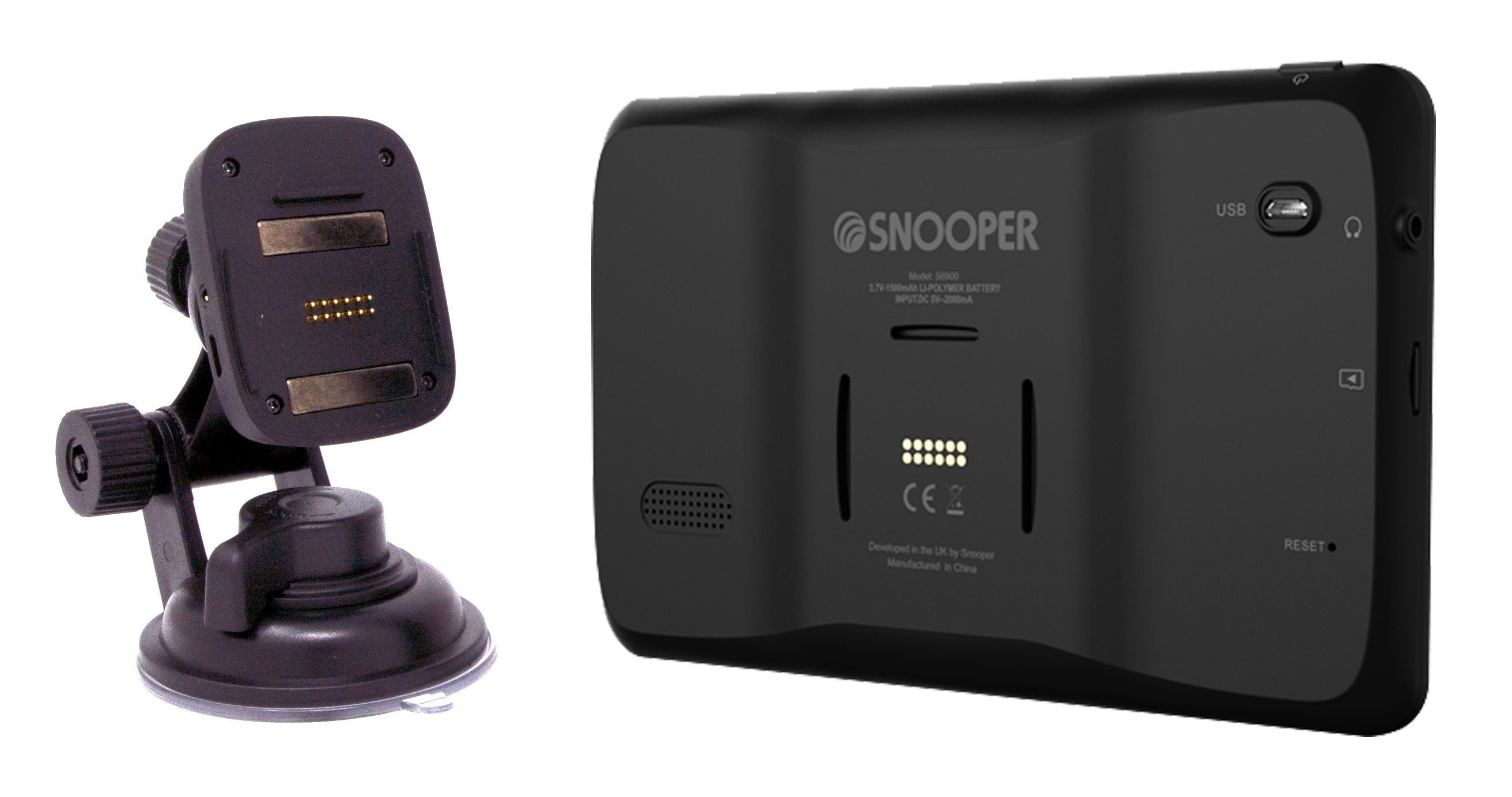 Snooper Pro S6900 Lkw Navegador Fijo 17,8 Cm (7") Lcd Pantalla Táctil 322 G Negro