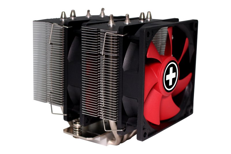 EAN 4044953501197 - Xilence XC044 sistema de refrigeración para ordenador Procesador Enfriador 9,2 cm Negro, Rojo imagen 3