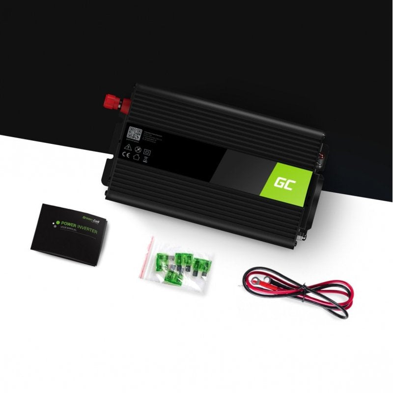 EAN 5902719427879 - Green Cell INV08 adaptador e inversor de corriente Exterior 1000 W Negro imagen 3