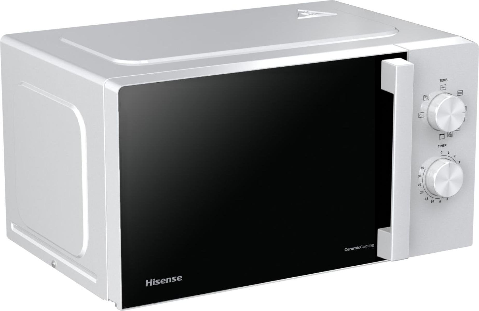 EAN 3838782612121 - Hisense H20MOWP1HG Blanco Microondas combinado Encimera 20 L 700 W imagen 4