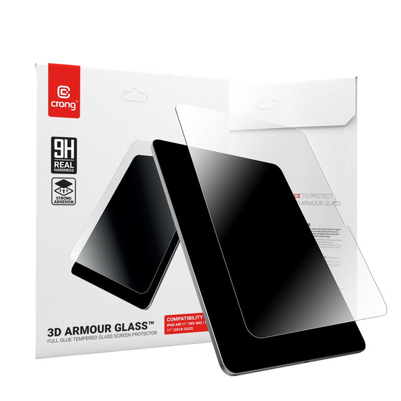 EAN 5904310705752 - Crong 3D Armour Glass – Szklo hartowane iPad Air 11” M3 (2025) / iPad Air 11” M2 (2024) / iPad Pro 11 (20 imagen 1
