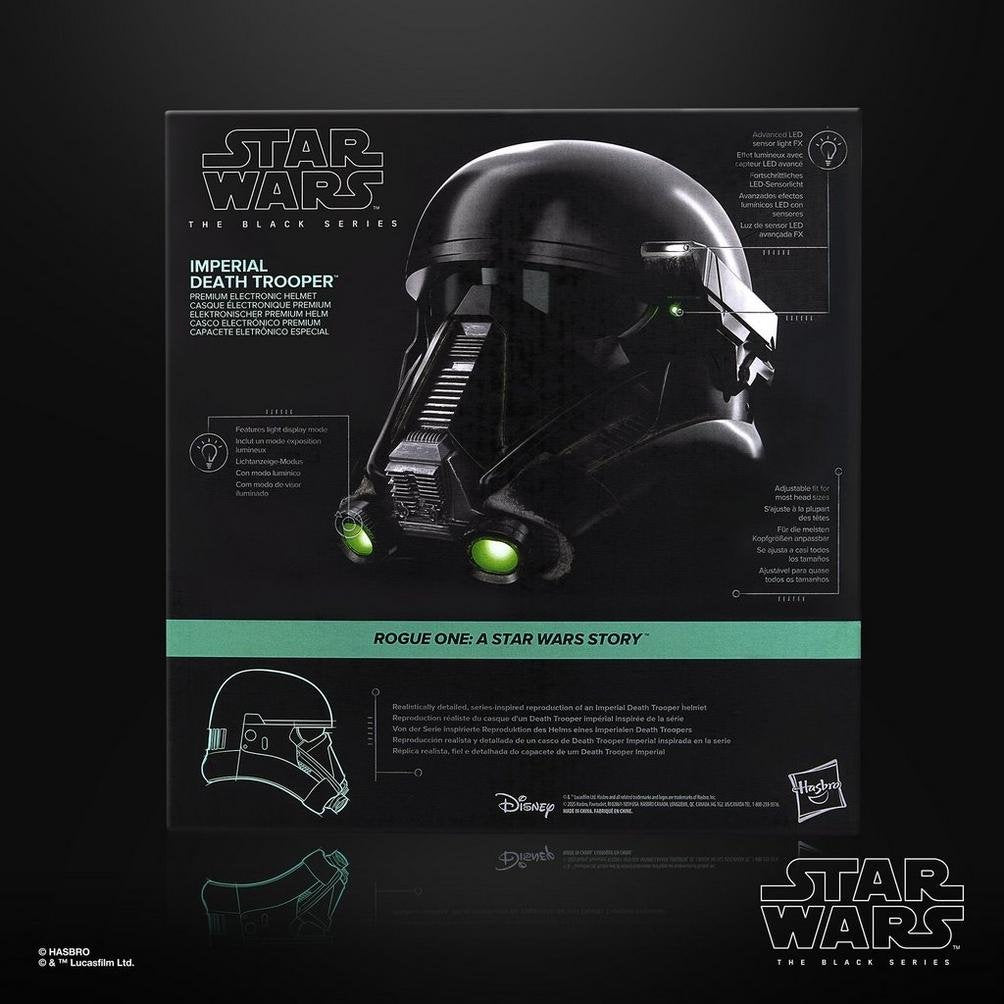 EAN 5010996313003 - Star Wars The Black Series Imperial Death Trooper Electronic Helmet imagen 9