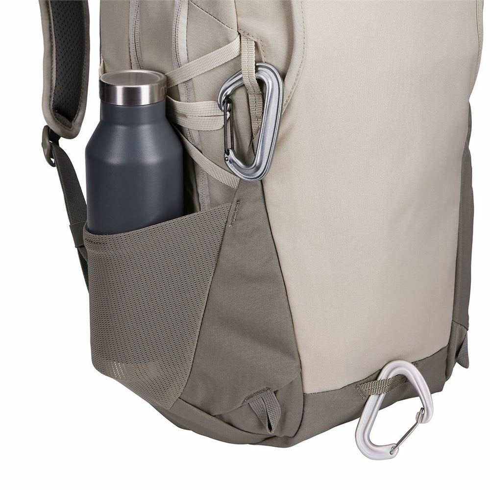 Thule Enroute Tebp4216 - Pelican/Vetiver Mochila Mochila Informal Gris, Blanco Nylon Beige/Gris, Deporte, 39,6 Cm (15.6"), Compartimento Del Portátil, Nylon