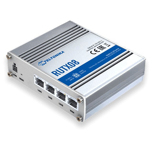 EAN 4779027312477 - Teltonika RUTX08 router Gigabit Ethernet Acero inoxidable imagen 1