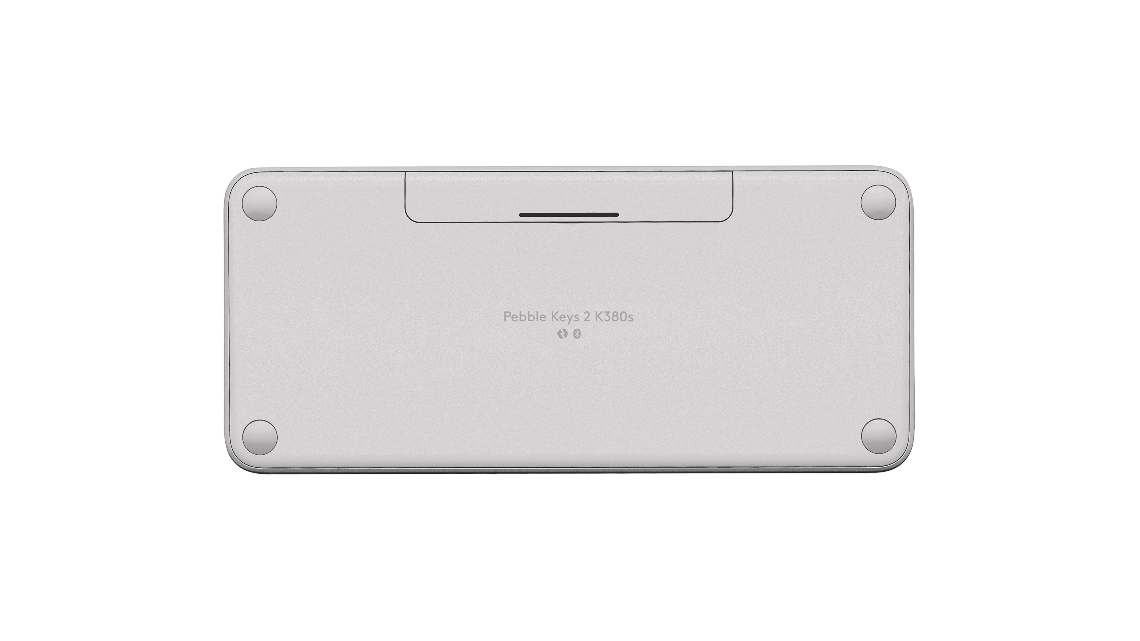 Pebble Keys 2 K380s Tonal White - Fra Bt N/A Central-419universal