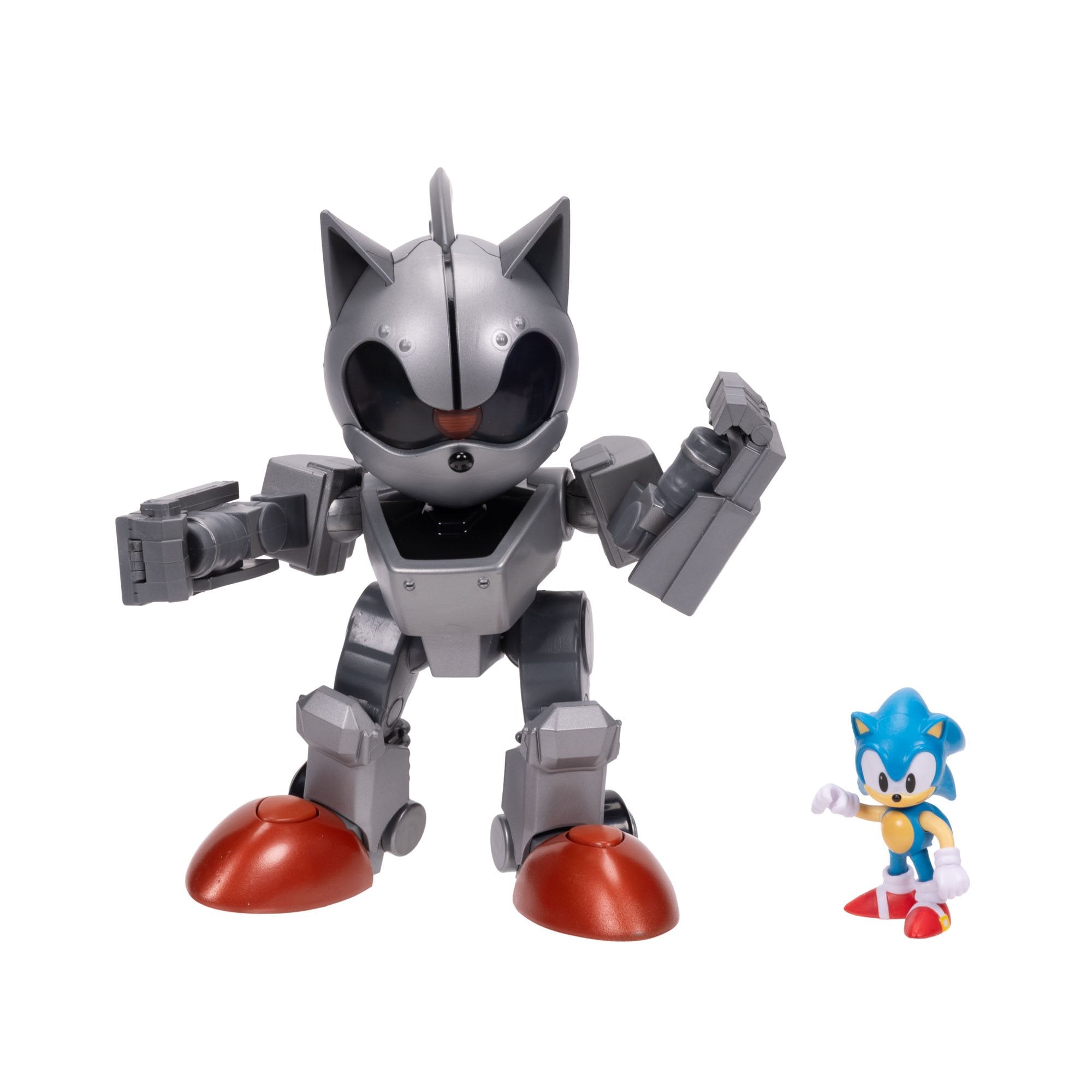EAN 0192995429840 - Sonic the Hedgehog Giant Mecha Sonic vs Sonic Playset imagen 1