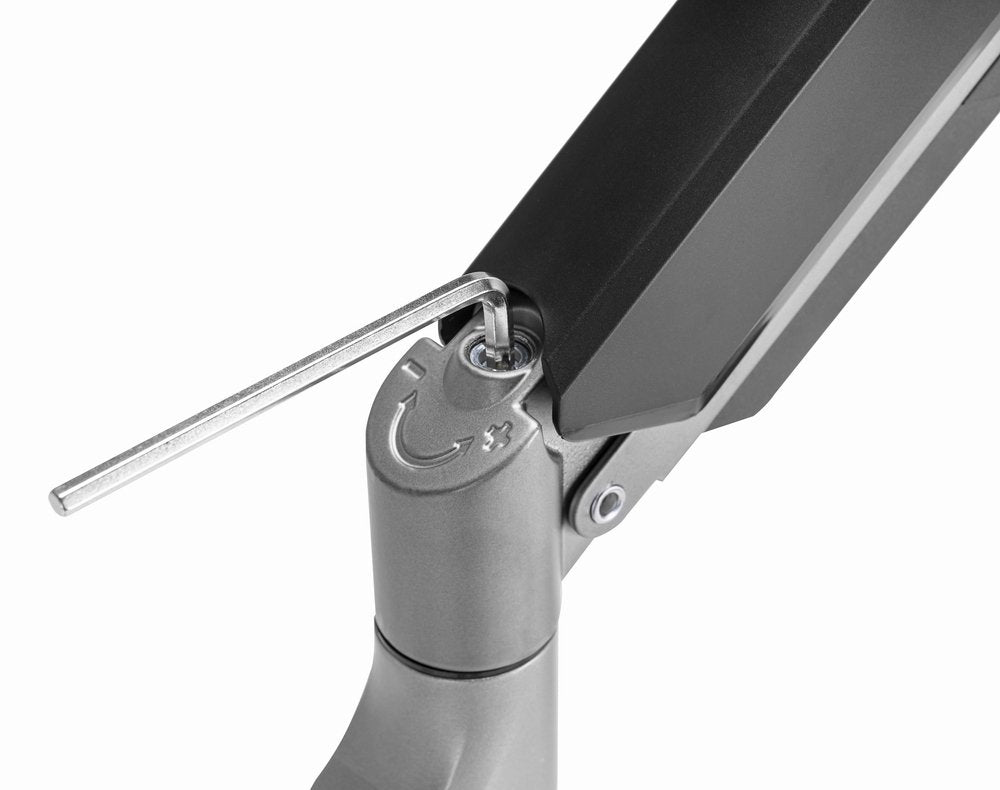EAN 8716309127660 - Gembird Laikiklis Adjustable wall 2-display mounting arm 17-32inch iki 8kg imagen 10