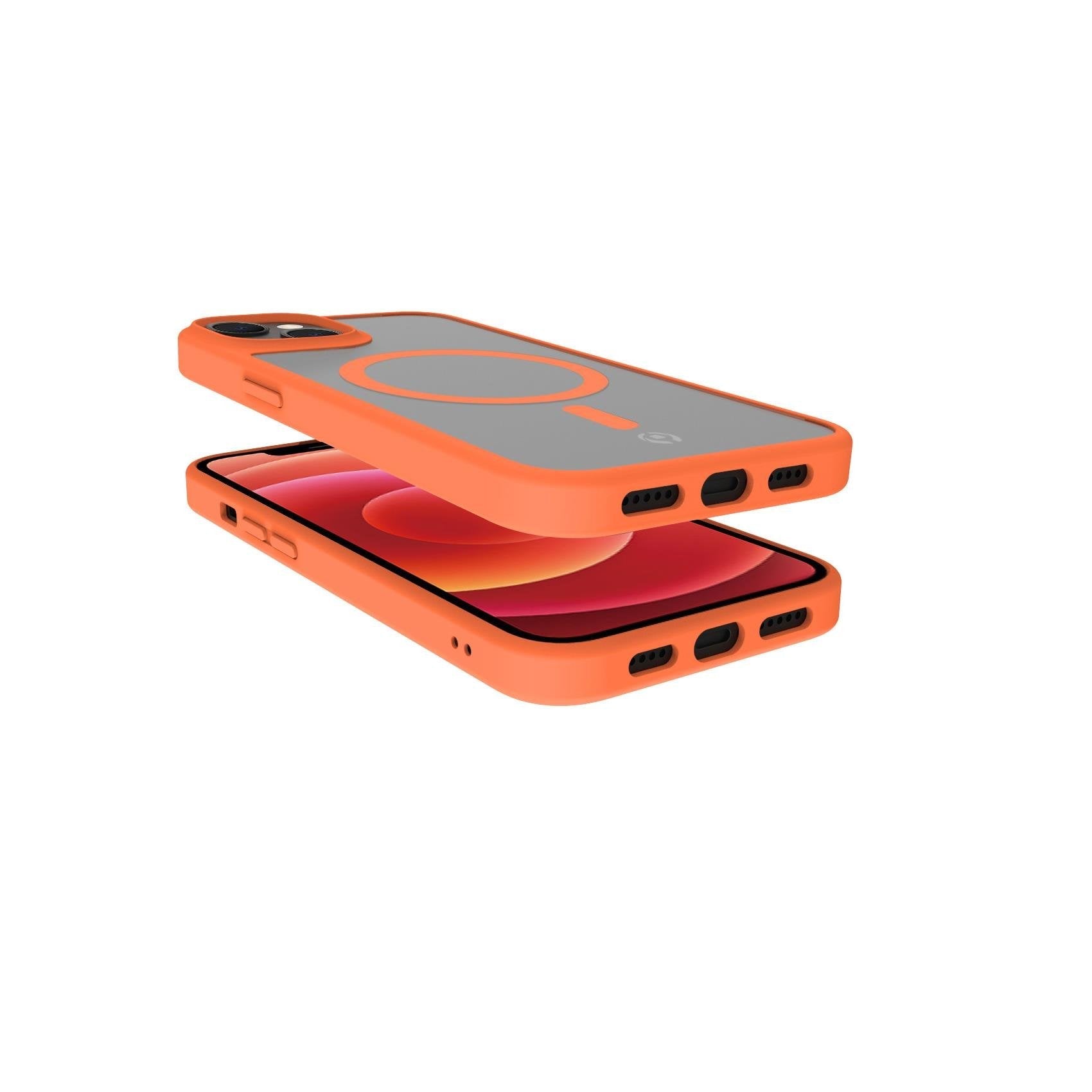 Celly Magmatt Funda Para Iphone 14 Plus 17 Cm (6.7") Transparente, Amarillo