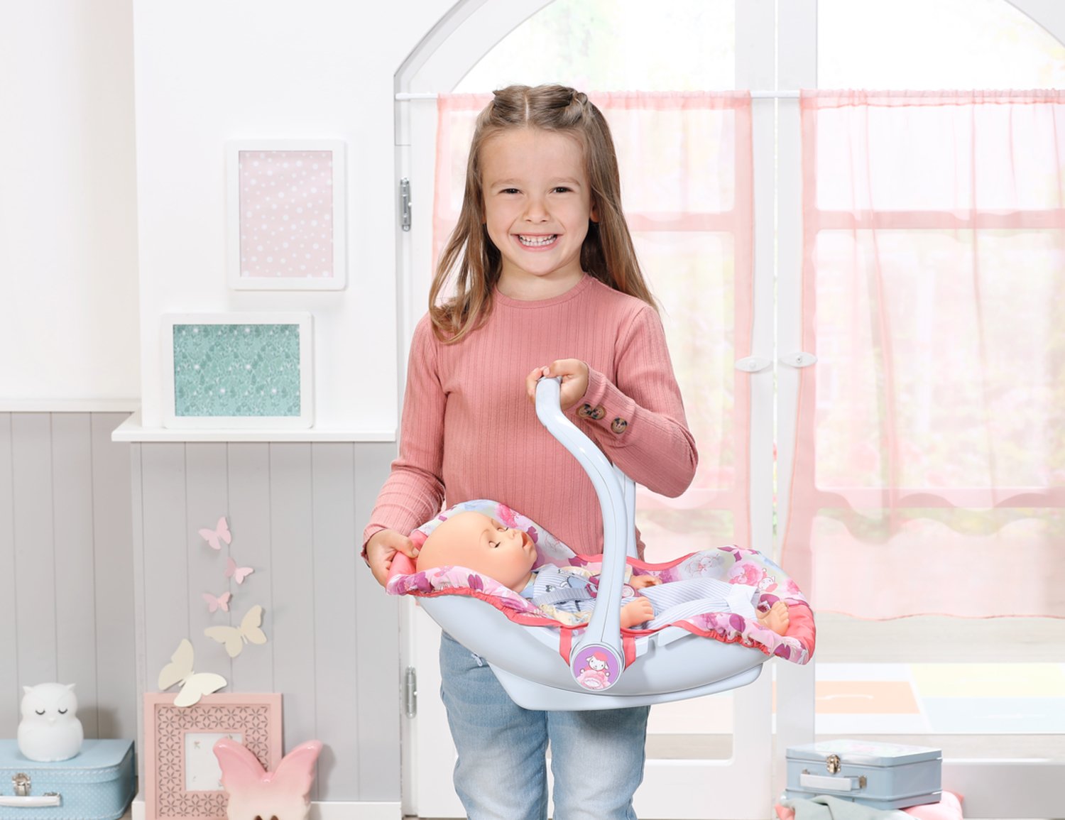 Muñeca Zapf Creation Baby Annabell® Active Babyschale, Puppenmöbel 706657