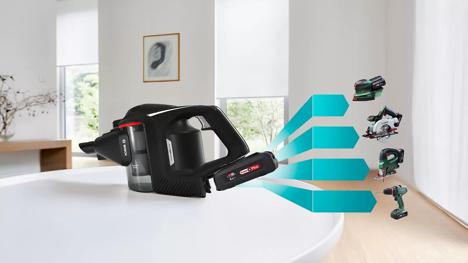 Bosch Unlimited 8 Recharchable Vacuum Cleaner Black