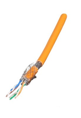Efb Rohcable Cat.7, S Ftp, Lszh, Orange, 100m Ring