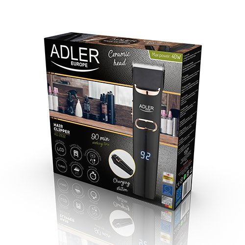 EAN 5902934833783 - Adler AD 2832 cortadora de pelo y maquinilla Negro imagen 7