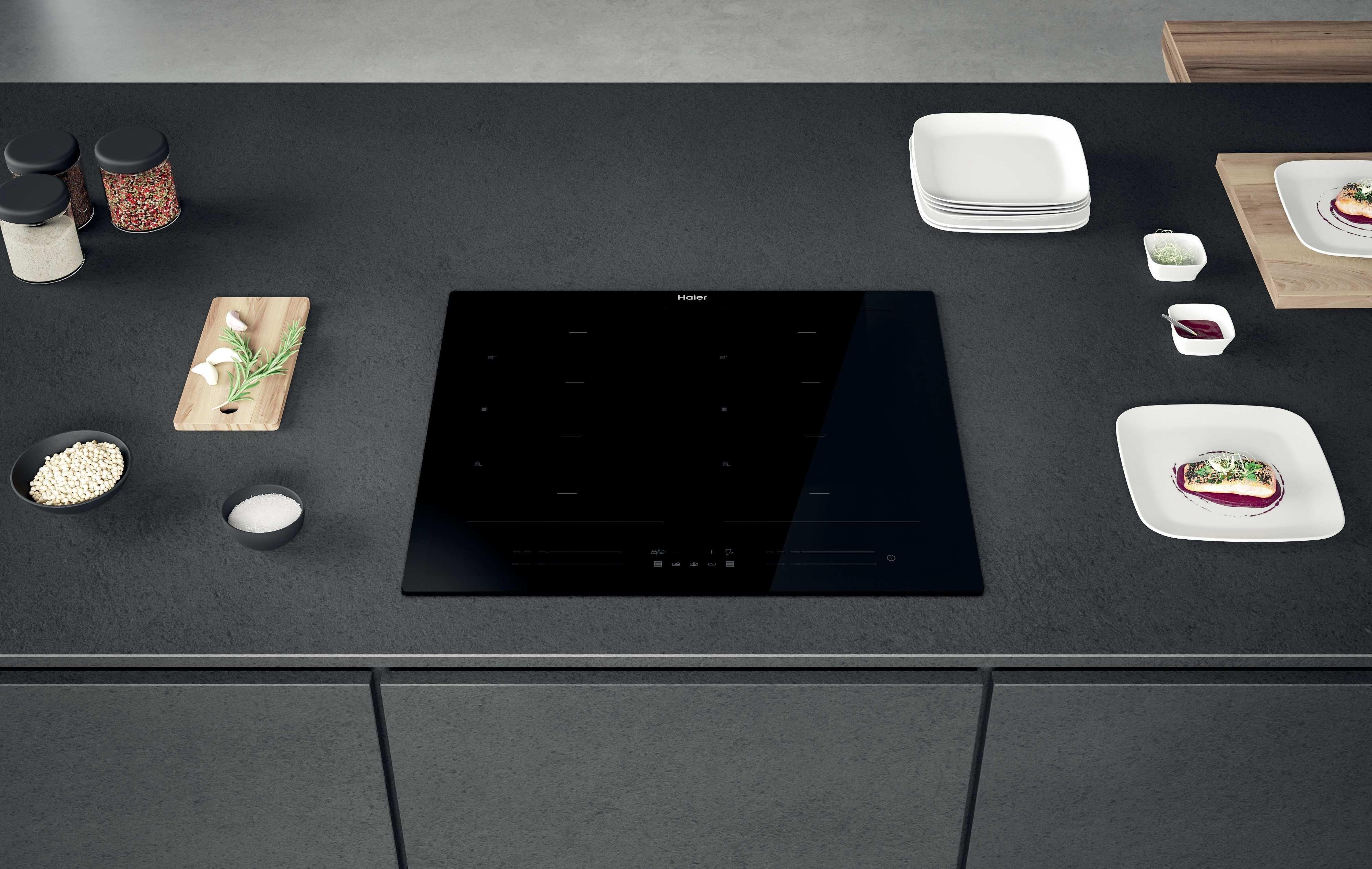Haier I-Move Series 6 Ha2mtsj68mc Negro Integrado 59 Cm Con Placa De Inducción 4 Zona(S)