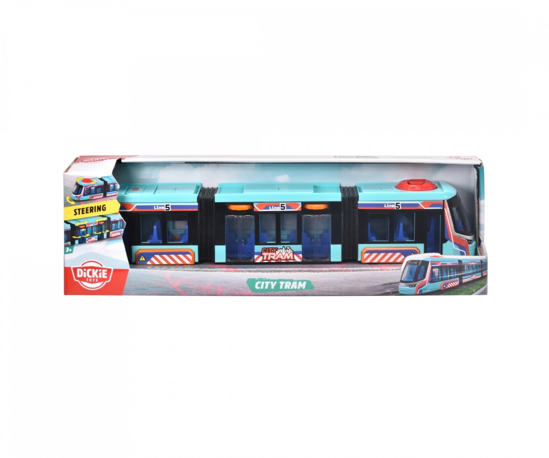Tramwaj Siemens 40cm City Dickie