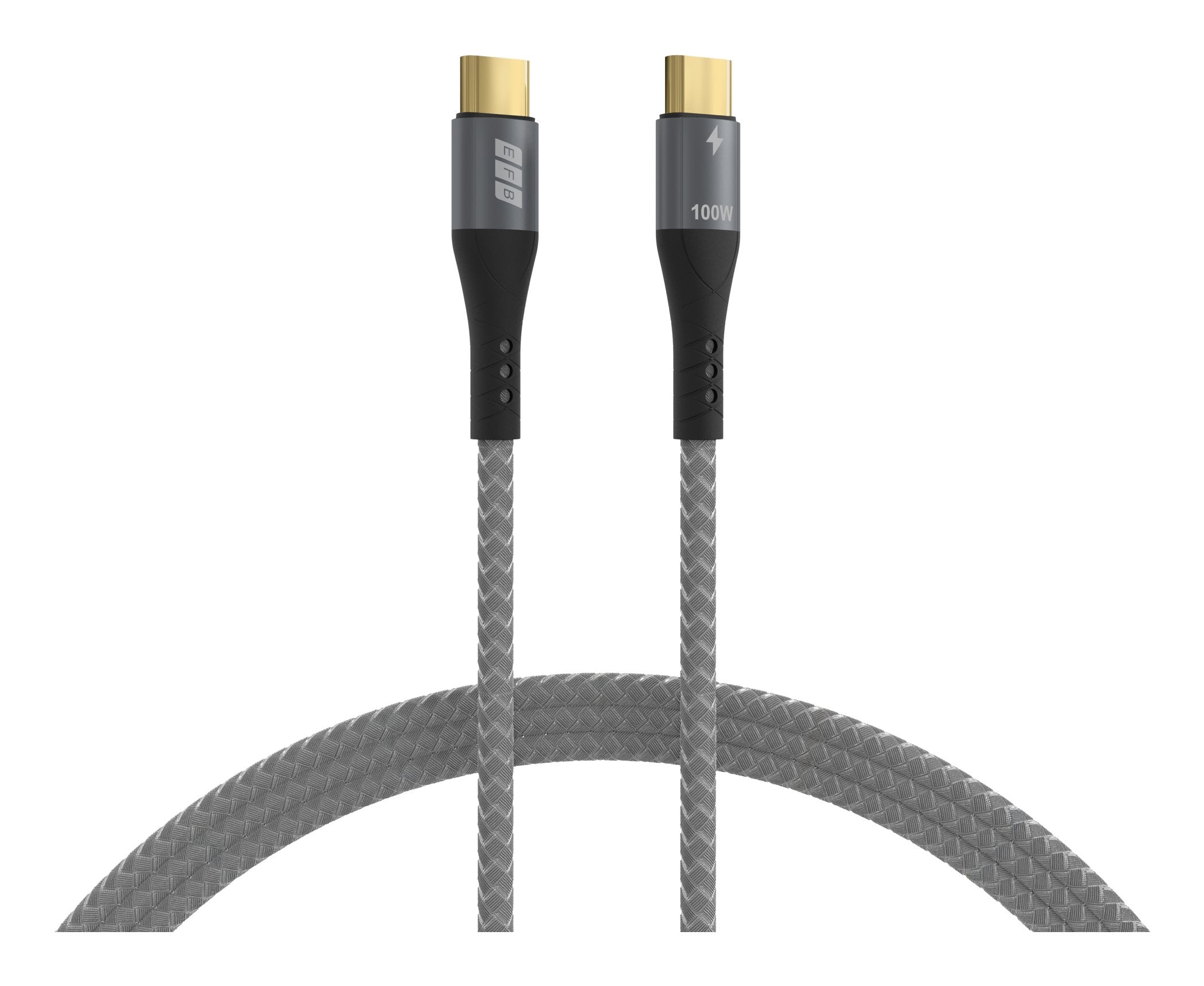 EAN 4049759325107 - EFB Elektronik USB-CC-00001 cable USB USB 2.0 0,5 m USB C Negro, Gris imagen 1
