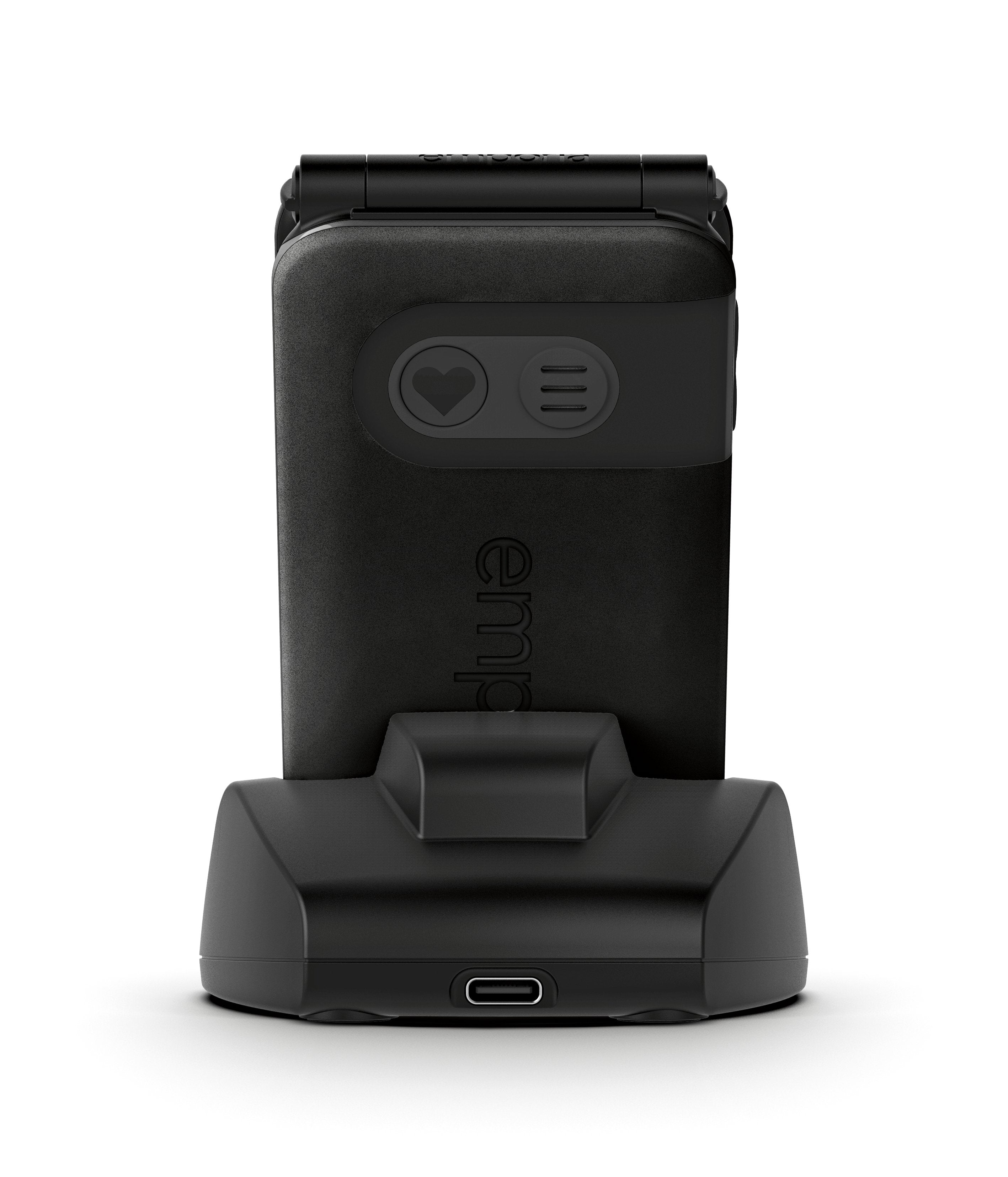 Emporia Emporiasimplicityglam Negro (V3), 2g, Grosstastenklapphandy